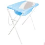 Banheira para Bebê com Suporte - Acqua Trio - Azul Pastel - Galzerano
