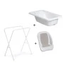 Banheira para Bebê com Suporte - Acqua Trio - Branca - Galzerano