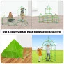 Barraca Infantil - Tubos de Montar - ConnecTenda - 121 peças - Multikids