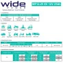 Bateria Selada - WP12-25EV - 12V 25AH - Wide Power