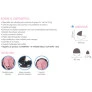 Bebê Conforto - Dispositivo de Retenção - 0-13kg - Grid - Rosa - Galzerano