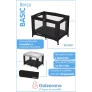 Berço de Bebê - Portátil - Até 18kg - Basic - Preto - Galzerano