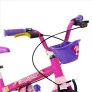 Bicicleta Infantil com Rodinhas - Aro 16 - Top Girls - Nathor