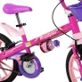 Bicicleta Infantil com Rodinhas - Aro 16 - Top Girls - Nathor