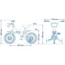 Bicicleta Infantil Aro 12 Fireman - Nathor 