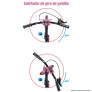 Bicicleta Infantil Aro 12 Flower - Nathor
