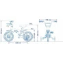 Bicicleta Infantil Aro 12 Violet 3 - Nathor