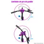 Bicicleta Infantil Aro 12 Violet 3 - Nathor