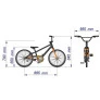 Bicicleta Aro 20 Bella-Rosa-Nathor