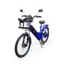 Bicicleta Elétrica - Aro 24 - New Street 800w - Azul - Plug and Move