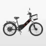 Bicicleta Elétrica - Aro 24 - New Street 800w - Preta - Plug and Move