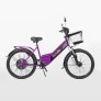 Bicicleta Elétrica - Duos New Confort 800w - Violeta - Duos Bikes