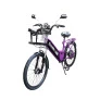 Bicicleta Elétrica - New Confort 800w - Violeta - Duos Bikes