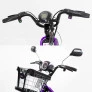Bicicleta Elétrica - New Full 800w Lithium - Violeta - Duos Bikes