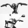 Bicicleta Elétrica - New Street Plus 800w - Preta - Plug and Move