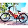 Bicicleta Elétrica - Street PAM - 800w 48v Lithium - Vermelha - Plug and Move