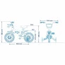 Bicicleta Infantil com Rodinhas - Aro 12 - Disney Stitch - Nathor