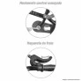 Bicicleta Infantil com Rodinhas - Aro 12 - Selim PU - Motor X - Vermelho- Nathor