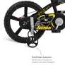 Bicicleta Infantil com Rodinhas - Aro 14 - Batman - Bandeirante