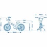 Bicicleta Infantil com Rodinhas - Aro 16 - Lady 2 - Nathor