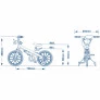 Bicicleta Infantil com Rodinhas - Aro 16 - Tech Boys - Azul - Nathor