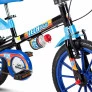 Bicicleta Infantil com Rodinhas - Aro 16 - Tech Boys - Azul - Nathor