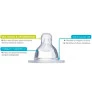 Bico de Mamadeira - Skin Soft - Bico 3 - Fluxo Rápido - 4m - MAM