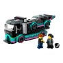 Bloco de Montar - City - Carro de Corrida e Caminhão-Cegonha - 328  peças - LEGO