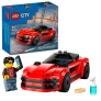 Bloco de Montar - CITY - Carro Esportivo Vermelho – 109 peças - LEGO