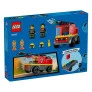Bloco de Montar – Lego City – Caminhão de bombeiro com escada  - 82 peças - LEGO
