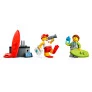 Bloco de Montar - City – Caminhão de resgate de praia salva-vidas - 385 peças - LEGO
