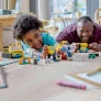 Bloco de Montar - CITY – Caminhoes de Construcao e Guindaste com Bola de Demolicao - 235  peças - LEGO
