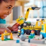 Bloco de Montar - CITY – Caminhoes de Construcao e Guindaste com Bola de Demolicao - 235  peças - LEGO