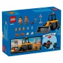 Bloco de Montar - City – Carregadeira de Rodas de Construção Amarela - 81 peças - LEGO
