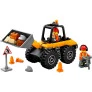 Bloco de Montar - City – Carregadeira de Rodas de Construção Amarela - 81 peças - LEGO