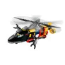 Bloco de Montar - CITY – Helicóptero, Caminhão de bombeiros e Submarino - 874 peças - LEGO