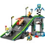 Bloco de Montar - City – Sem Limites: Rampa para Carros de Corrida - 436 peças - LEGO
