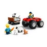 Bloco de Montar - CITY – Trator Agrícola Vermelho com Reboque e Ovelhas - 116 peças - LEGO