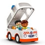 Bloco de Montar - Duplo - Ambulância e Motorista - 19 peças - LEGO