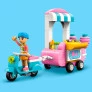 Bloco de Montar - Friends – Barraca de Algodão-doce e Motocicleta - 110 peças - LEGO