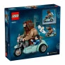 Bloco de Montar - Harry Potter - Passeio de Moto de Hagrid e Harry - 617  peças - LEGO