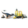 Bloco de Montar - Jurassic World - Caminhão de Transporte de Alossauro - 588 peças - LEGO