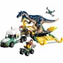 Bloco de Montar - Jurassic World - Caminhão de Transporte de Alossauro - 588 peças - LEGO