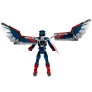 Bloco de Montar - Marvel - Figura do Capitão América - 359 peças - LEGO