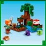 Bloco de Montar - Minecraft  - A Aventura no Pântano - 65 peças - LEGO