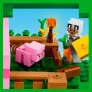 Bloco de Montar - Minecraft - A casa do porquinho - 238 peças - LEGO