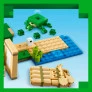 Bloco de Montar - Minecraft - A Casa Tartaruga de Praia - 234  peças - LEGO