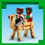 Bloco de Montar - Minecraft - A Viagem do Barco Pirata - 166 peças - LEGO