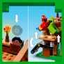Bloco de Montar - Minecraft - As casas dos papagaios - 535 peças - LEGO