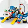 Bloco de Montar - Super Mario - Mario Kart - Garagem do Toad - 390  peças - LEGO
